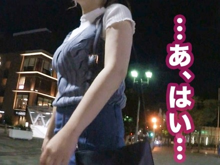 【素人】税理士志望の巨乳JD、クリ刺激だけでイっちゃう敏感ボディ！正常位で奥までズッポリ挿入され、感じまくるエロ可愛い反応♡