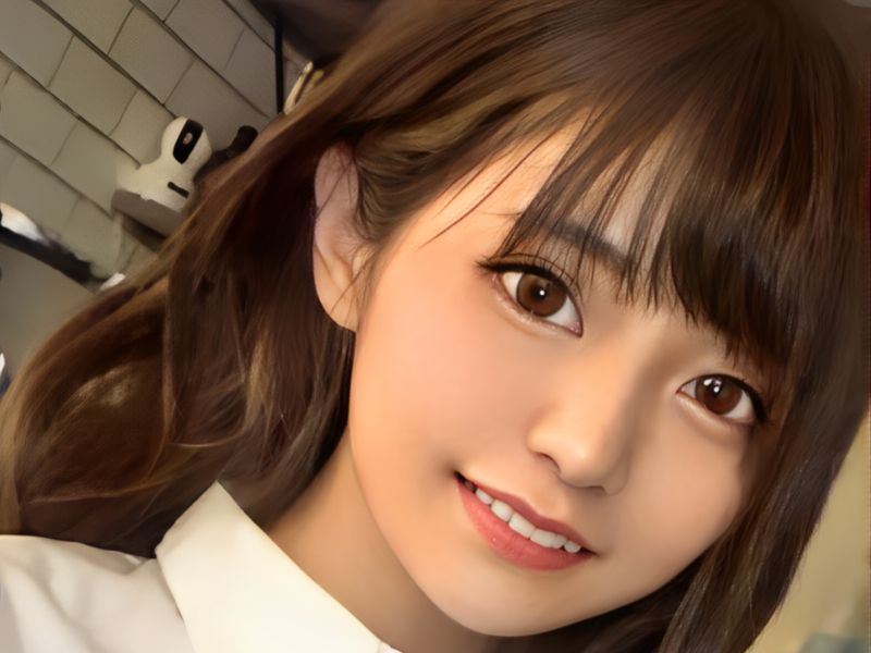 【美尻カフェ店員のフェラ好き】『チンポ大好き♡』可愛すぎるカフェ店員が、美尻を振りながらチンポを求めてくる！フェラが大好きな美女の淫乱っぷりに大興奮間違いなし！！