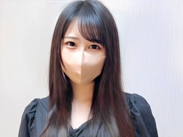 【高身長美少女の素顔】『見ないで…』マスク越しの清純派が、実はエロい高身長ボディ！顔出しNGの彼女と、秘密のハメ撮りセックスに挑戦！