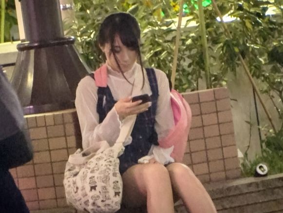 【池袋発掘！天然美少女の淫乱覚醒】「えっ、そんなに…♡」マイペース娘が巨根に翻弄され大股開き！バックから激しく突かれて、恥じらいながら感じまくるガチ中出しナンパ！