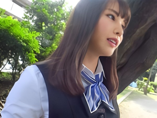 【美巨乳OLの淫らなオフィス】細身スレンダーな彼女がストッキングを破られ、パンツをずらしての生ハメSEX！奥まで激しく突かれて、感じすぎて放心状態に…♡